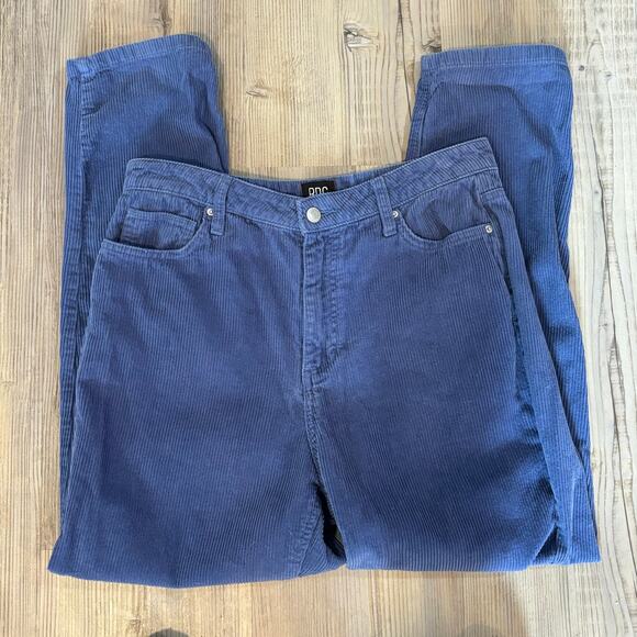 BDG Mom High-Rise Cornflower Blue Corduroy Pants - size 31 - Picture 3 of 8